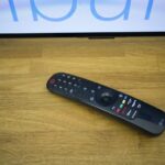 LG OLED42C3 Magic Remote vor TV eingeschaltet 2