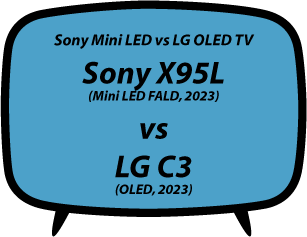 header vs Sony X95L vs LG C3