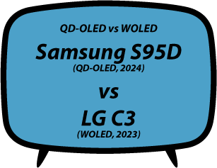 header vs Samsung S95D vs LG C3