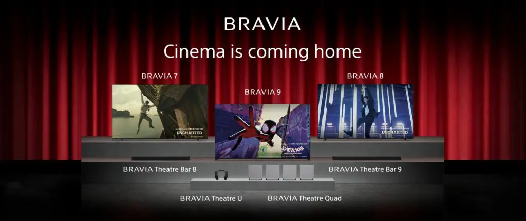 Sony BRAVIA TV und Soundbar Lineup 2024 (© Sony)