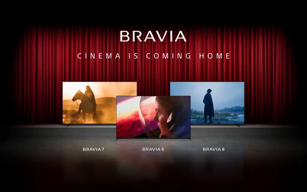 Sony BRAVIA TV-Lineup Cinema is coming home (© Sony)