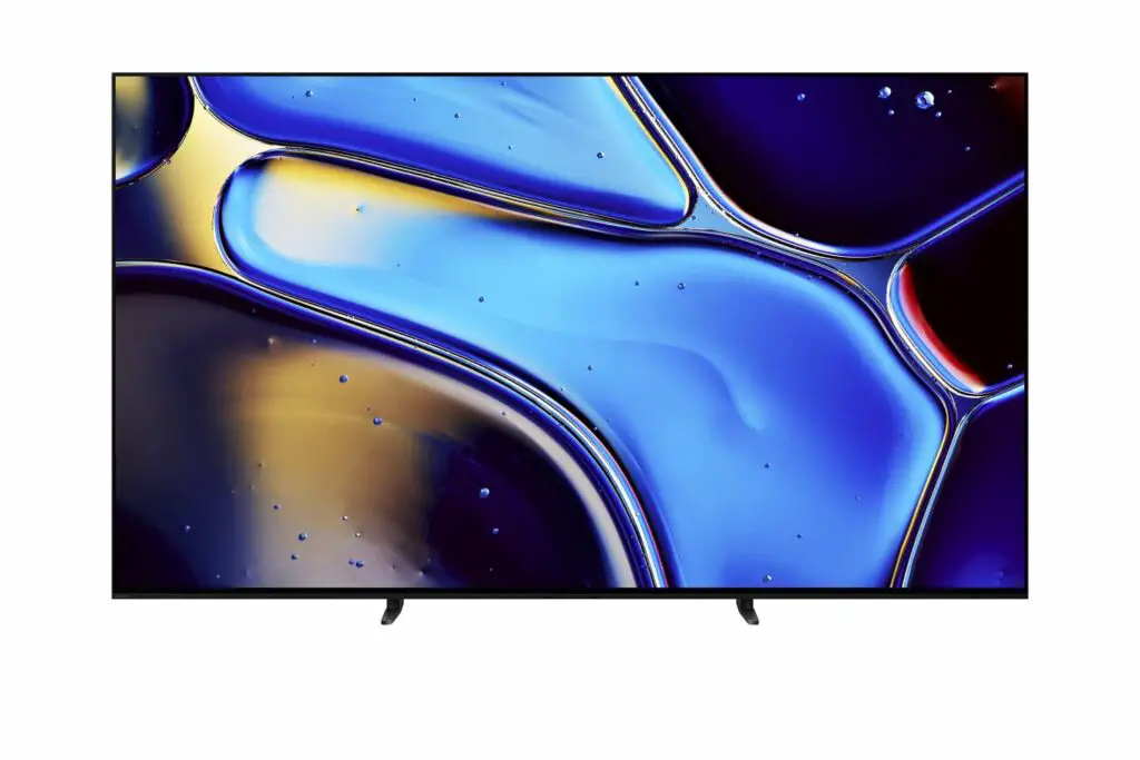 Sony BRAVIA 8 (XR80) mit eng gestellten Standfüßen