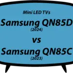 header vs Samsung QN85D vs Samsung QN85C