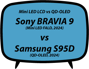 header vs Sony BRAVIA 9 XR90 vs Samsung S95D