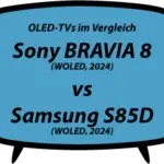 header vs Sony BRAVIA 8 vs Samsung S85D