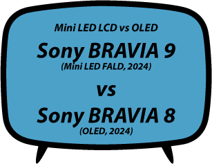 header vs Sony BRAVIA 9 XR90 vs Sony BRAVIA 8 XR80