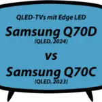 header vs Samsung Q70D vs Q70C