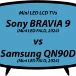 header vs Sony BRAVIA 9 XR90 vs Samsung QN90D