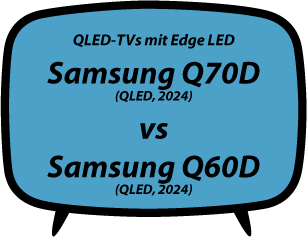 header vs Samsung Q70D vs Q60D