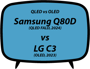 header vs Samsung Q80D vs LG C3