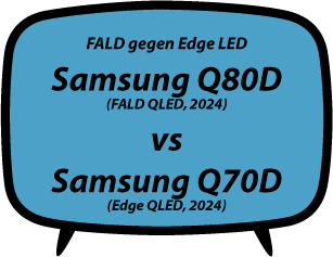 header vs Samsung Q80D vs Q70D