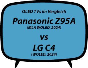 header vs Panasonic Z95A vs LG C4