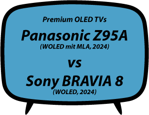 header vs Panasonic Z95A vs Sony BRAVIA 8 XR80