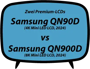 header vs Samsung QN90D vs Samsung QN900D