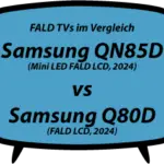 header vs Samsung QN85D vs Samsung Q80D