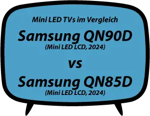 header vs Samsung QN90D vs Samsung QN85D