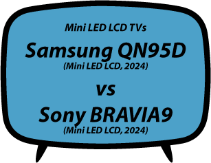 header vs Samsung QN95D vs Sony BRAVIA9 XR90