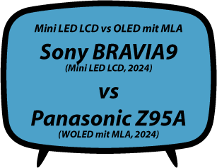 header vs Sony BRAVIA9 XR90 vs Panasonic Z95A