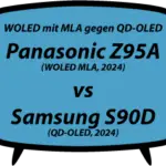 header vs Panasonic Z95A vs Samsung S90D QD OLED