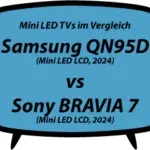 header vs Samsung QN95D vs Sony BRAVIA 7 (XR70)