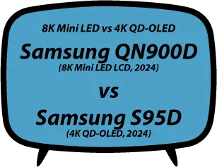 header vs Samsung QN900D vs Samsung S95D